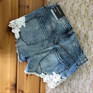 Never Worn High Waisted Denim Shorts
